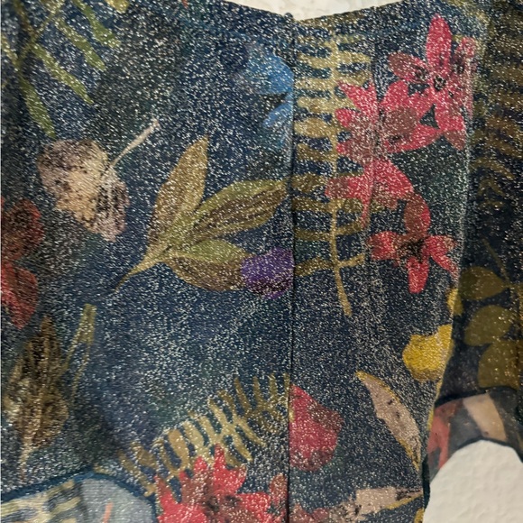 Savage X Fenty Floral Mesh Set with Black Fur Cuffs - Picture 5 of 5